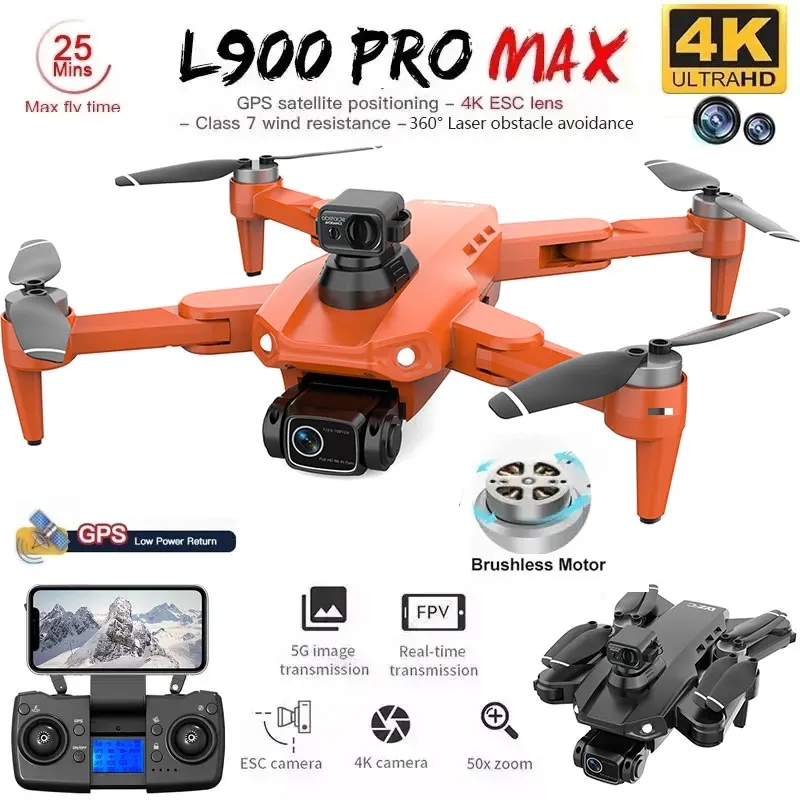 L900 Pro MAX GPS Drone 4K Prof - огляд і ціна Drone Camera 4K