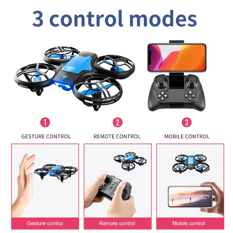 V8 New Mini Drone 4K Professio - огляд і ціна Drone Camera Hd