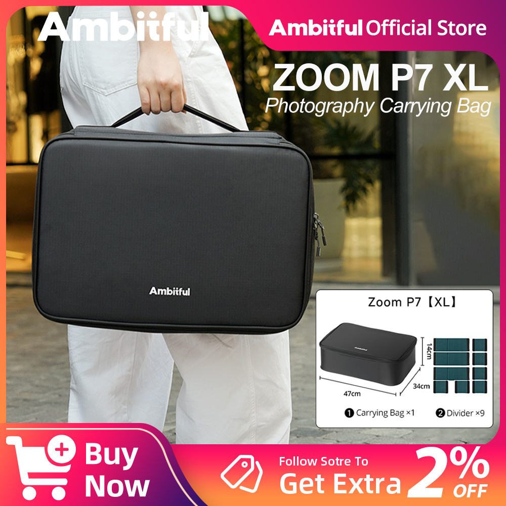 Ambitful ZOOM P7II XL Photogra - огляд і ціна Drone Camera Case