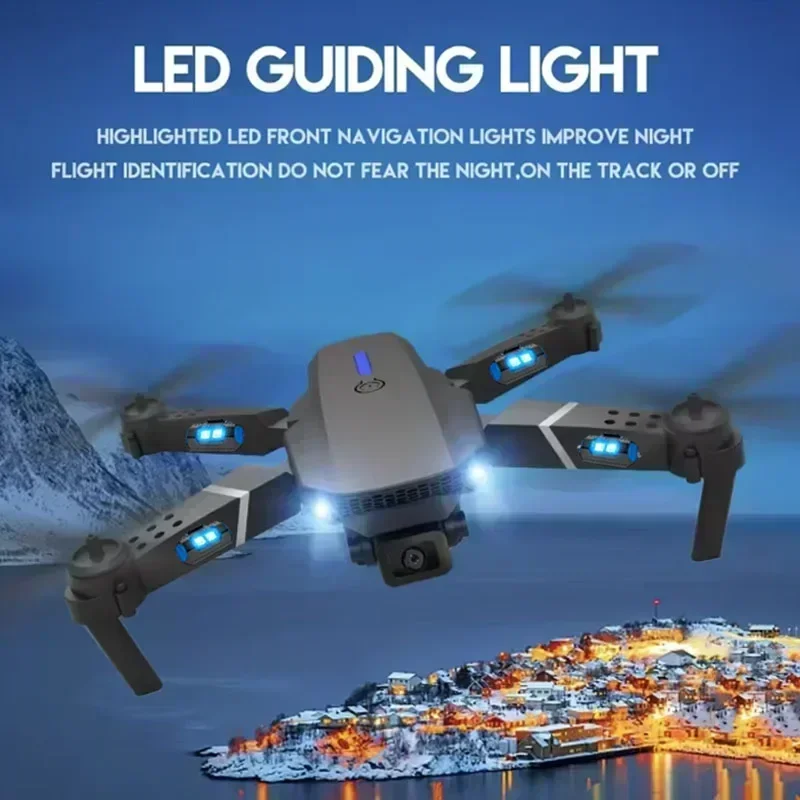 E88 Pro WIFI FPV Drone Wide An - огляд і ціна Drone Camera Hd