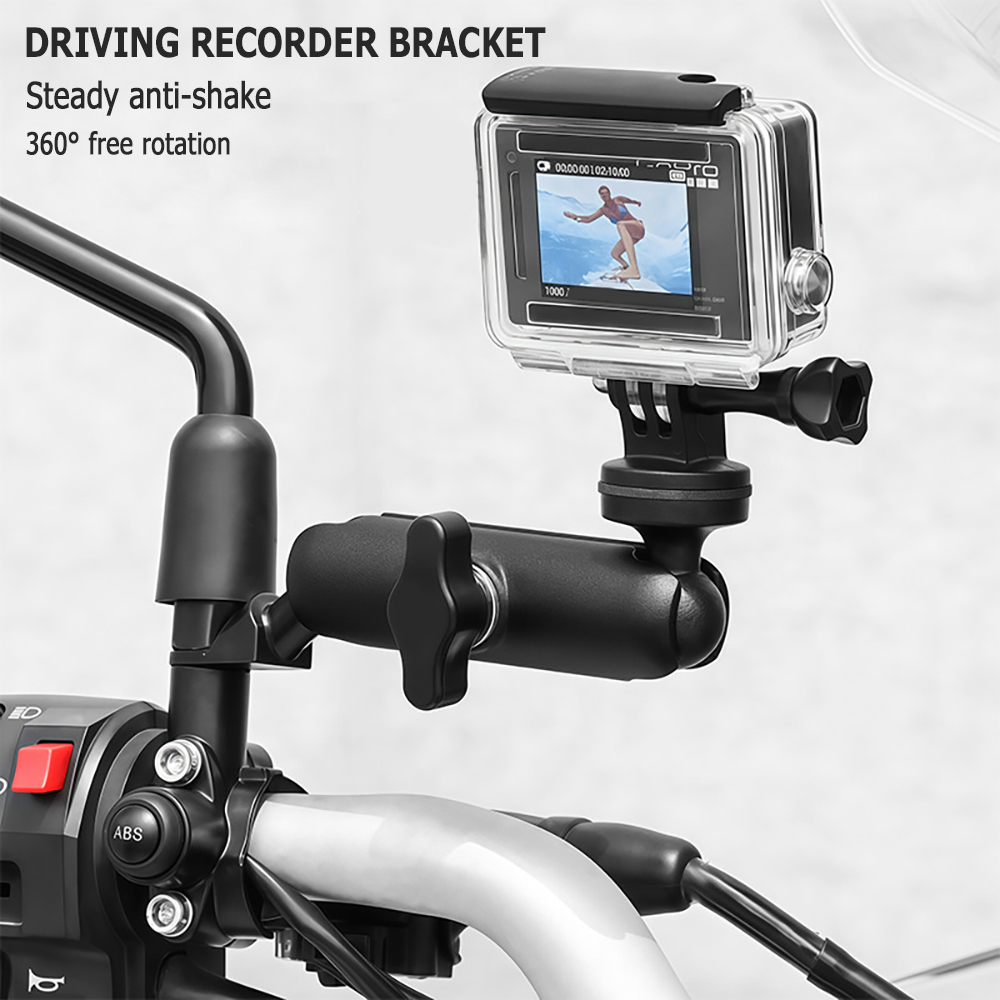 Motorcycle Handlebar Mount Alu - огляд і ціна Drone Camera Action