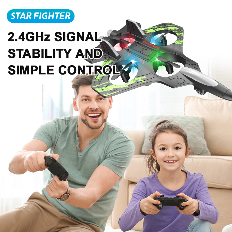2.4G Remote Control Fighter El - огляд і ціна Drone Camera Hd