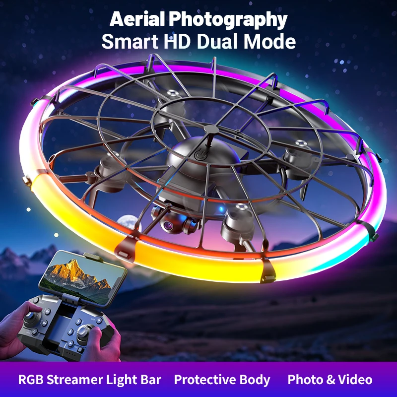 JJRC H145 UFO RC Drone with Du - огляд і ціна Drone Camera Hd